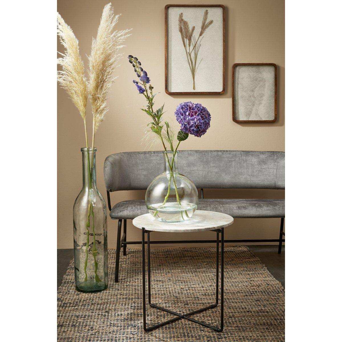 Rioja-Flaschenvase – H75 x Ø18 cm – recyceltes Glas – transparent - HomeDesign Knaus