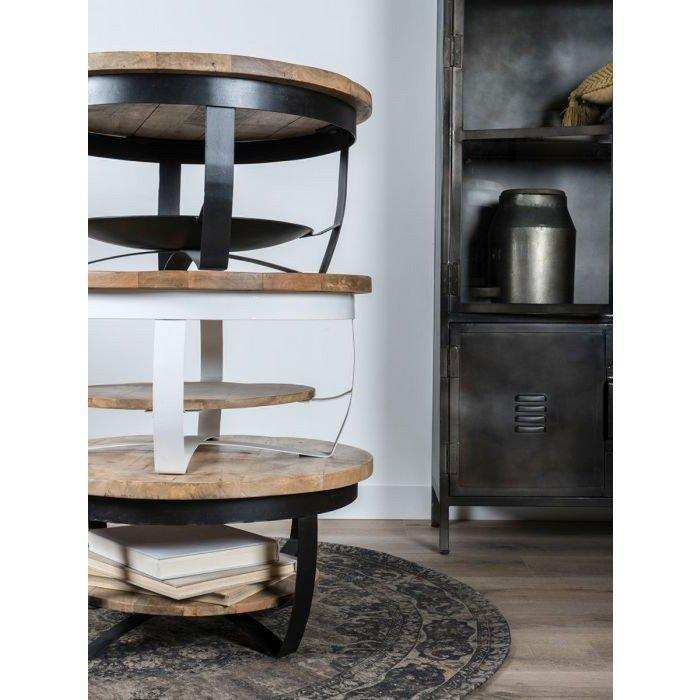 Robust Couchtisch Zimtholz Holztisch - HomeDesign Knaus