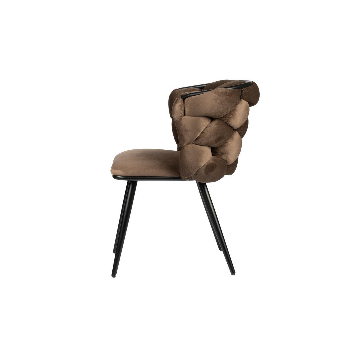 Rock Stuhl Bronze (2er-Set) - HomeDesign Knaus