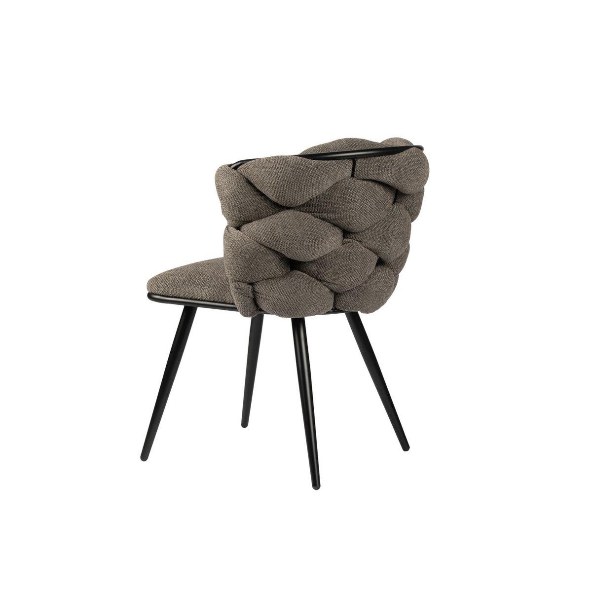 Rockstuhl Taupe (2er-Set) - HomeDesign Knaus