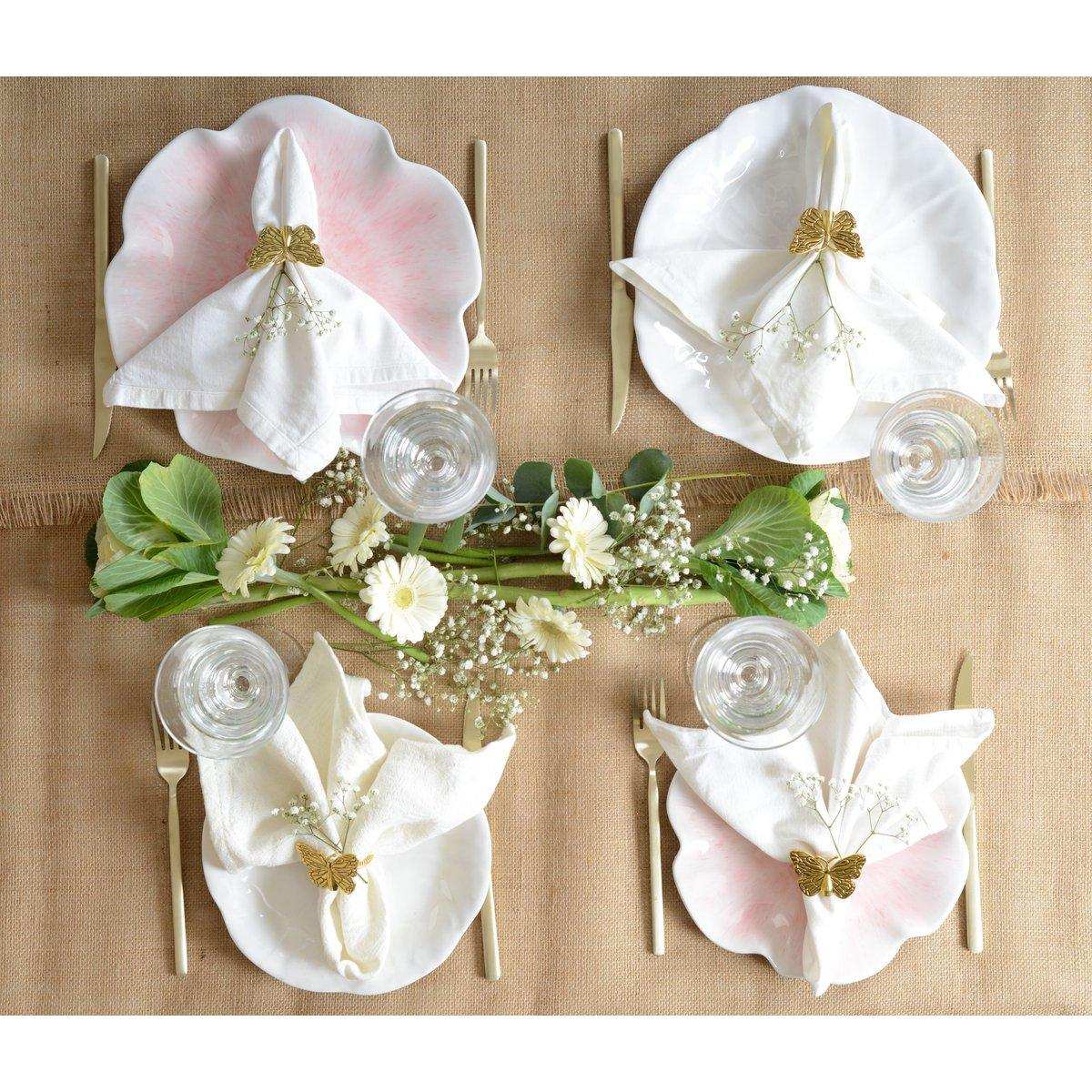 Rosa Dessert in Melamin 23x23x2cm - HomeDesign Knaus