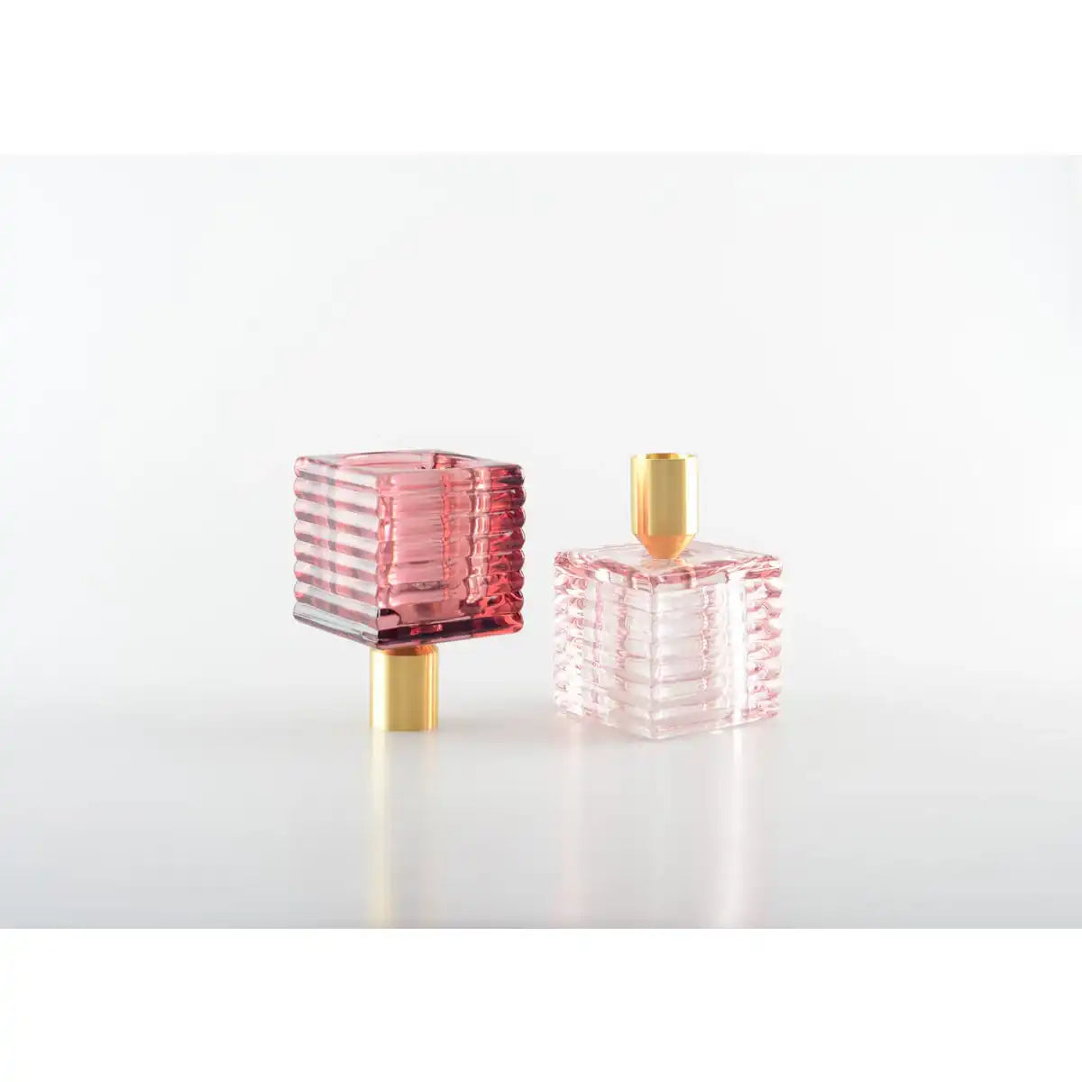 Rosa und lila Quadrate - viele 2 - HomeDesign Knaus