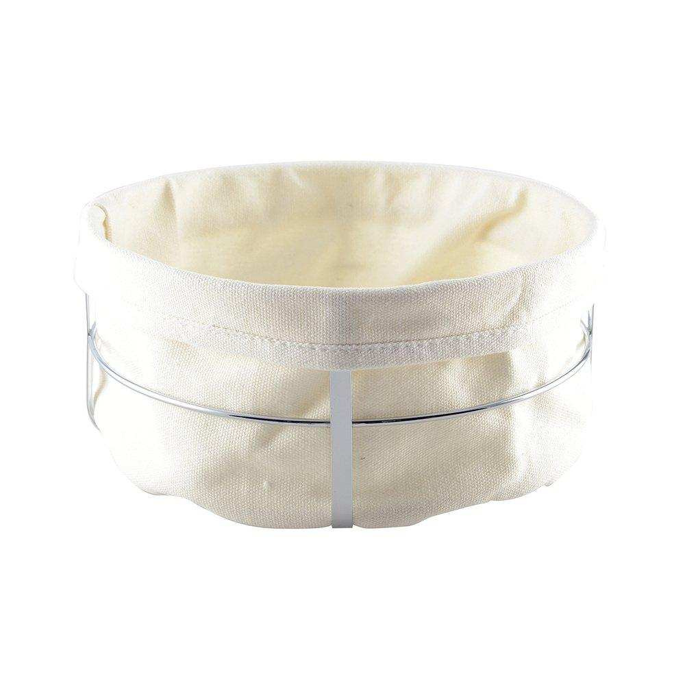 Rundbrotkorb Silber 22x22x10 cm - HomeDesign Knaus
