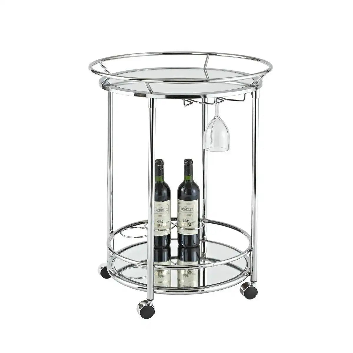 RUNDER EDELSTAHL / SPIEGELFACH D.57CM - HomeDesign Knaus
