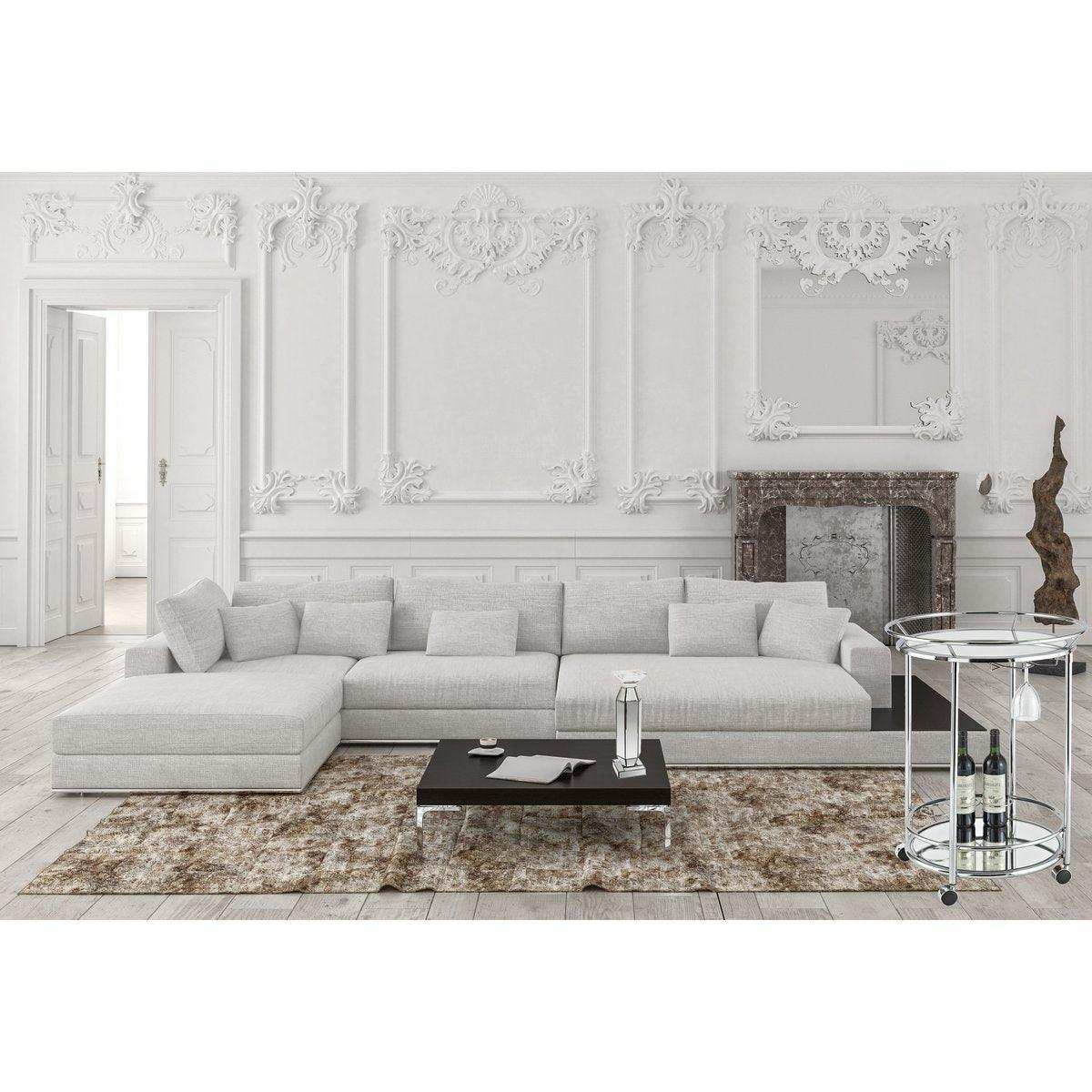 RUNDER EDELSTAHL / SPIEGELFACH D.57CM - HomeDesign Knaus