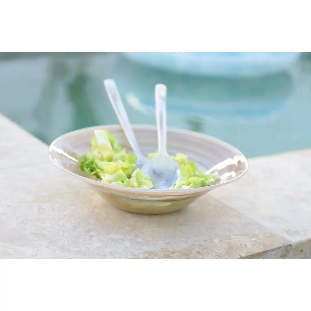 Sahara Glass Bowl 30x30x7,5 cm - HomeDesign Knaus