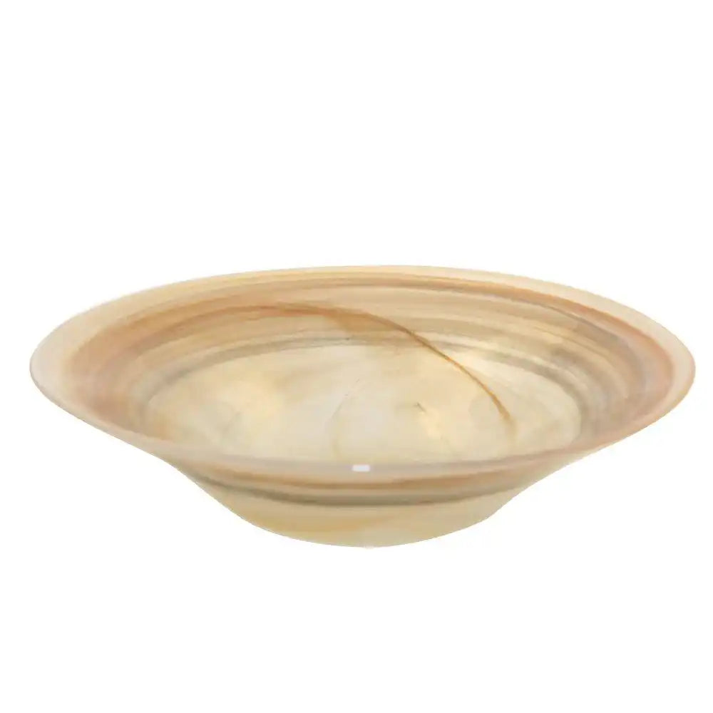 Sahara Glass Bowl 30x30x7,5 cm - HomeDesign Knaus