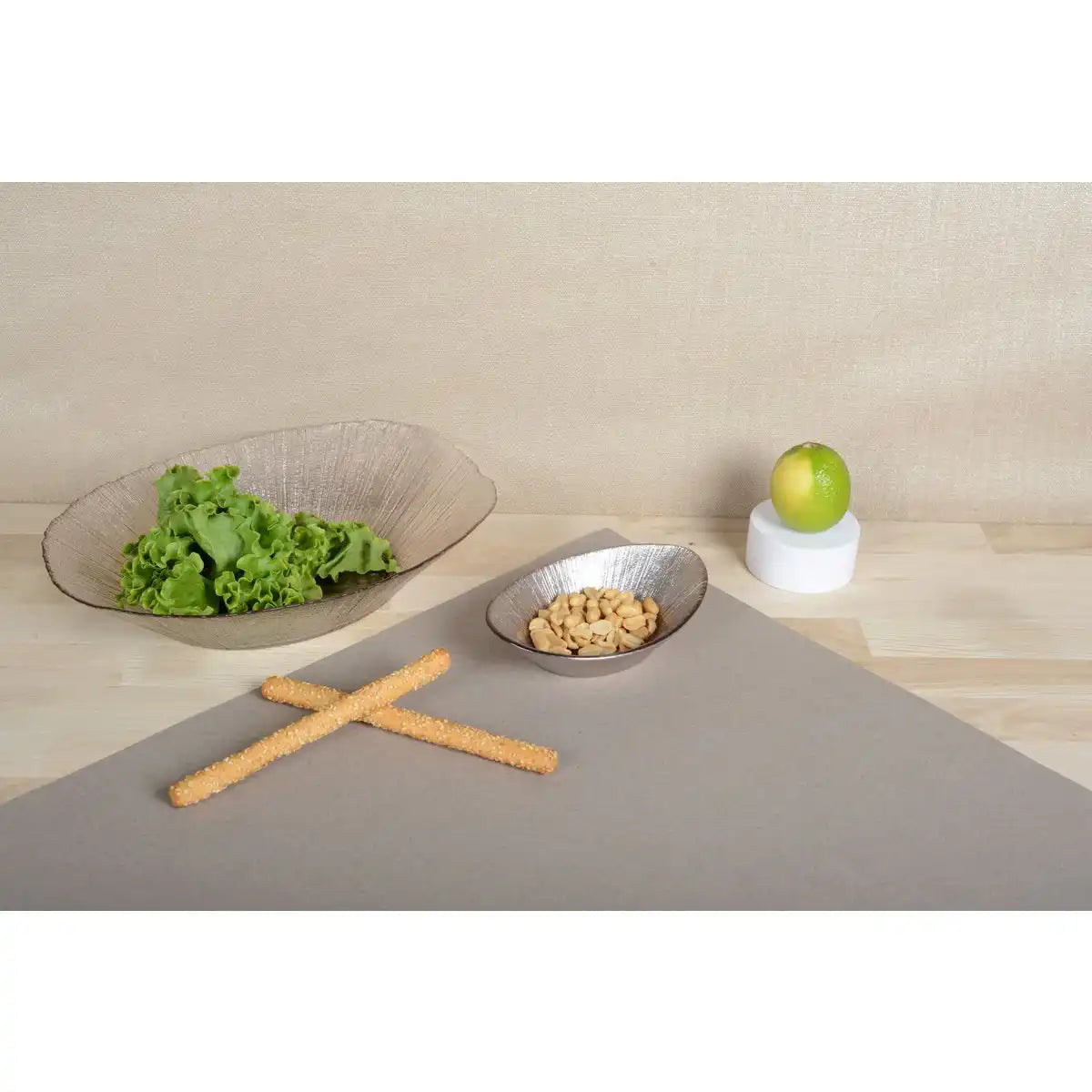 Salatierer ovales transparentes Sandfront 30 cm - HomeDesign Knaus