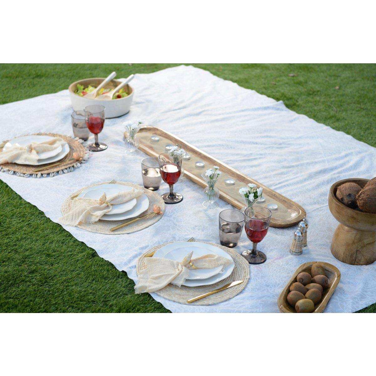 Saliere und beige Wicker Pepper - HomeDesign Knaus