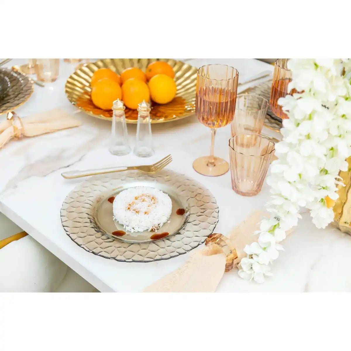 SALIERE UND POIVRIERE DOREE 4,6X4,6X11,5CM - HomeDesign Knaus