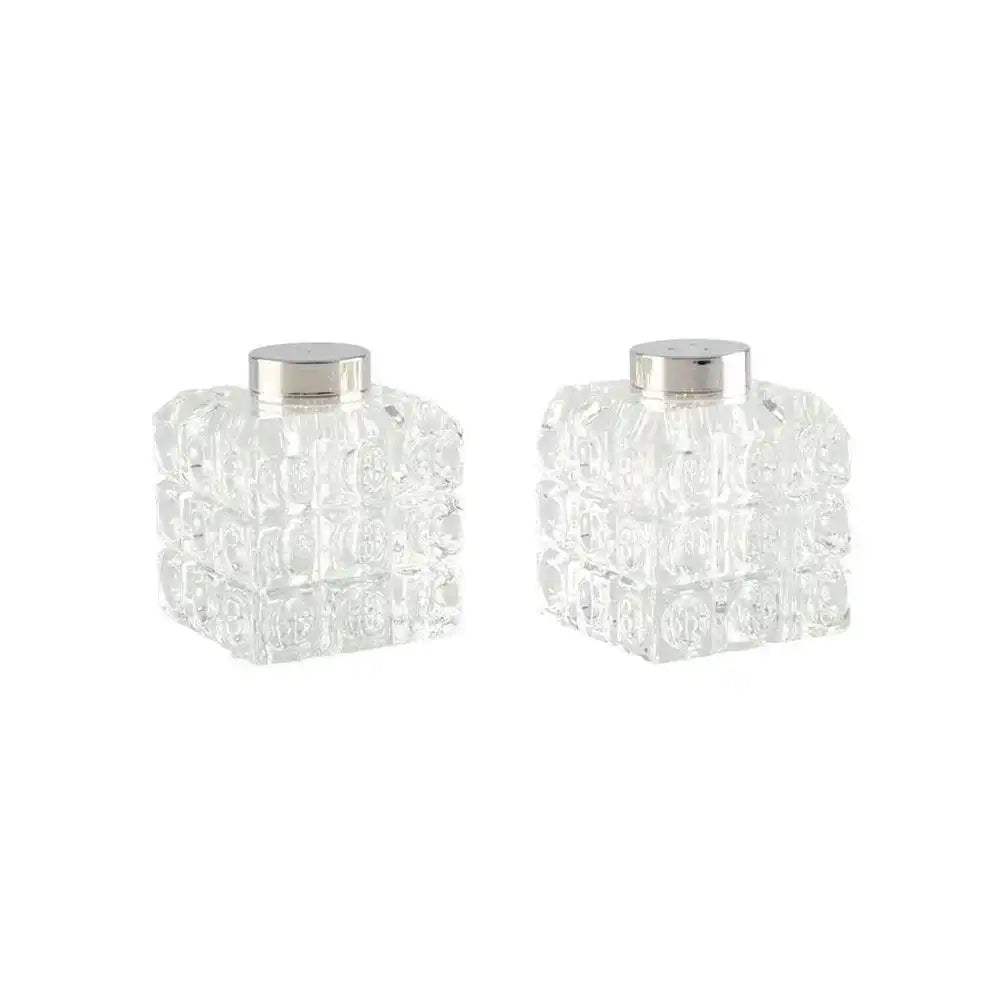 SALZ- UND PFEFFERSTREUER SILBERFLIESEN 5X5X5CM - HomeDesign Knaus