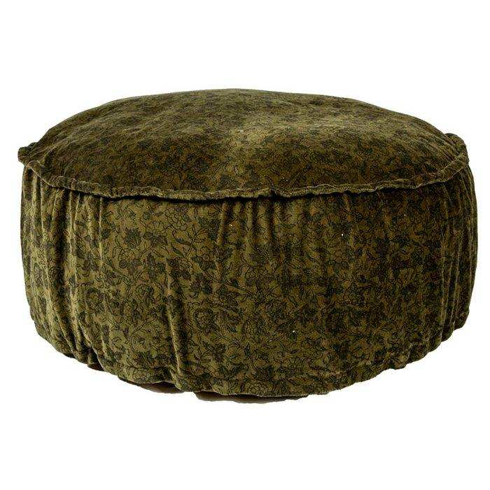 Samt-Bodenkissen Sonia Moos 65x25 - HomeDesign Knaus