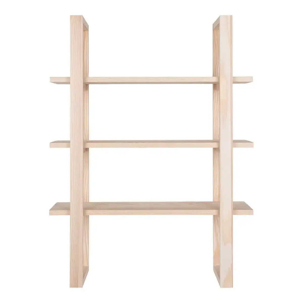 Santiago Shelf - Regal, Paulownia-Holz, Natur, 48x63 cm - HomeDesign Knaus