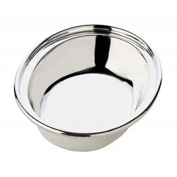 Schale Dekoschale Servierschale Olympia, oval, 16 x 22 cm, schwerversilbert - HomeDesign Knaus