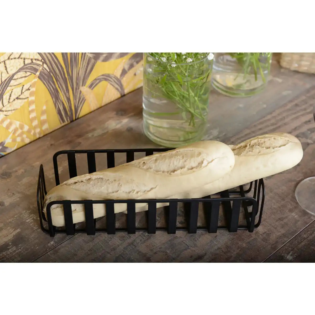 Schwarzer Brotkorb - HomeDesign Knaus