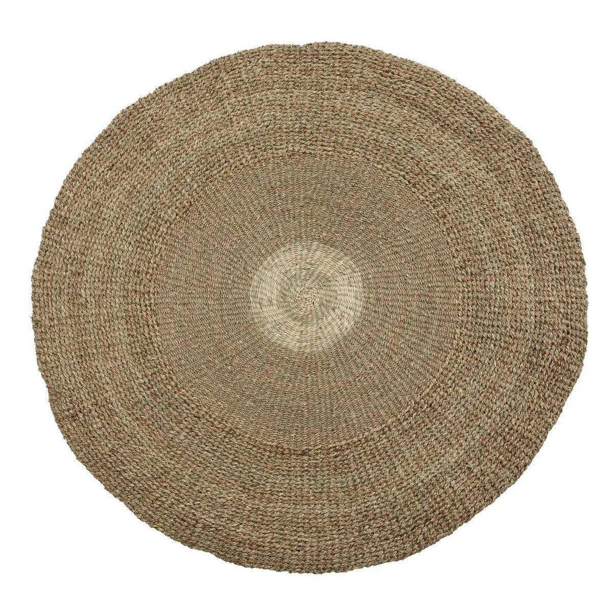 Seegras River Teppich Mekong handfelochten 150 cm - HomeDesign Knaus