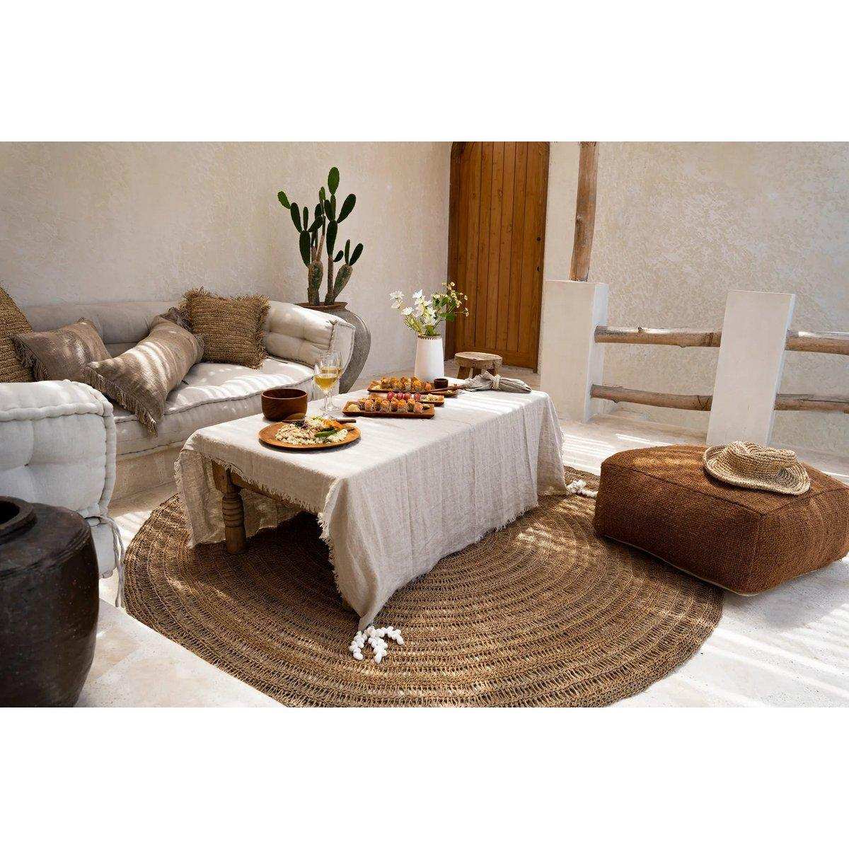 Seegrasteppich – Natur 150 cm - HomeDesign Knaus