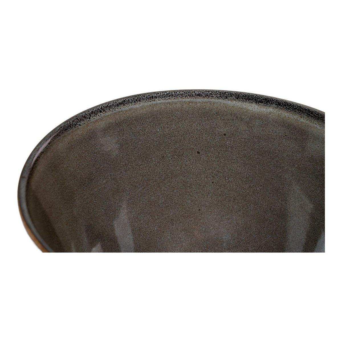 Selma Bowl - Schüssel, Keramik, grau/braun, ø15x9 cm, 4er-Set - HomeDesign Knaus