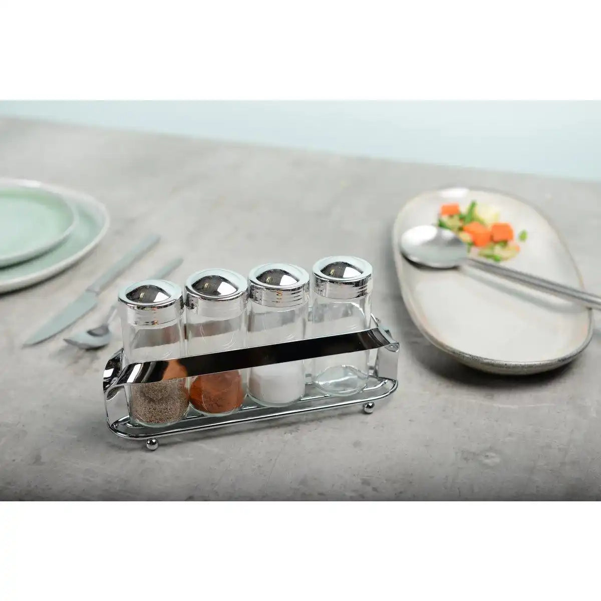 SET 4 GEWÜRZTÖPFE - HomeDesign Knaus