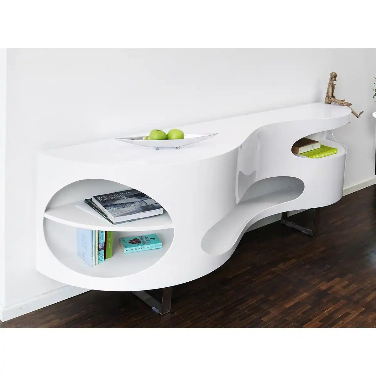 Sideboard 200x50x75 cm weiß - HomeDesign Knaus