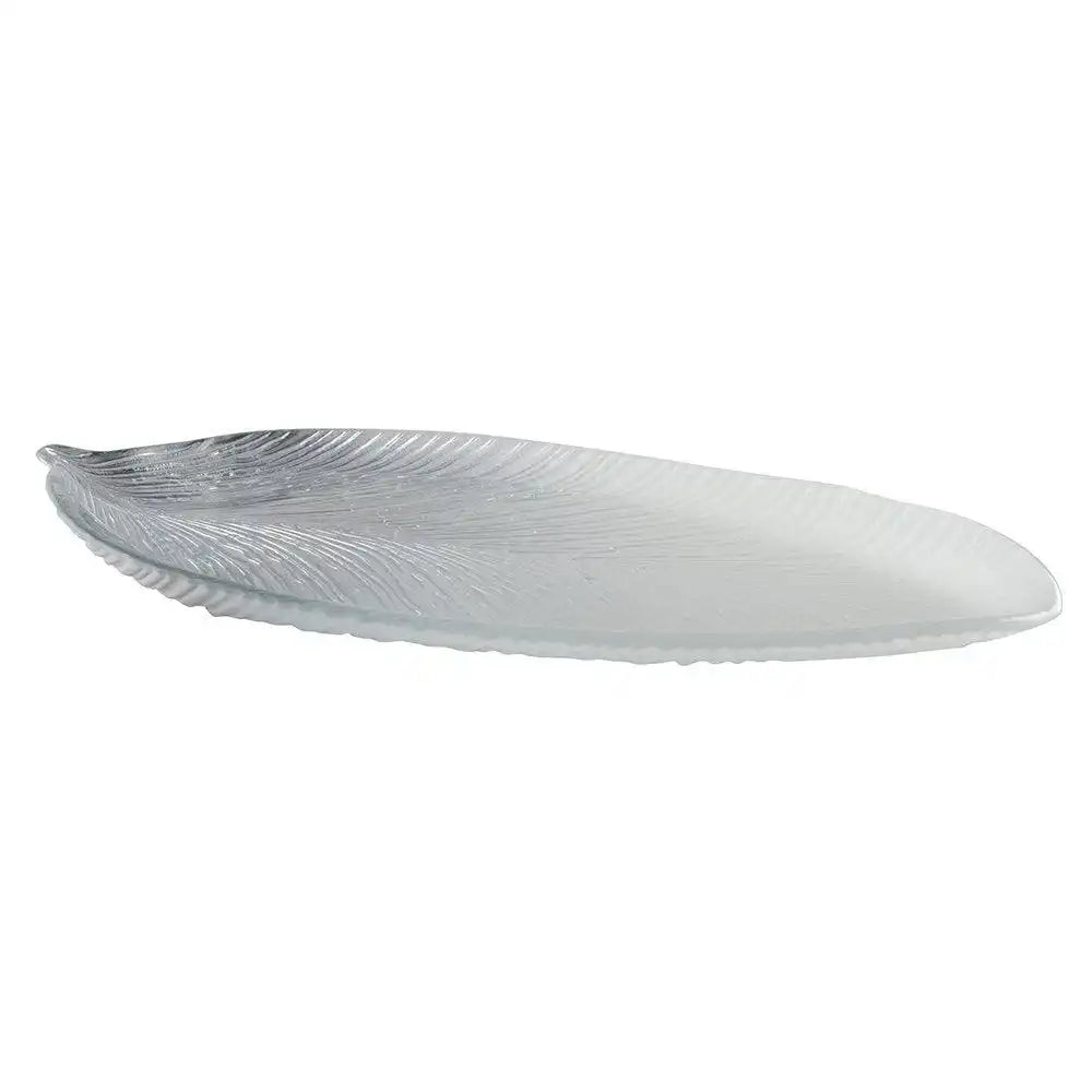 Silber -Abbau Blatt großes Modell 43x20x3.2 cm - HomeDesign Knaus