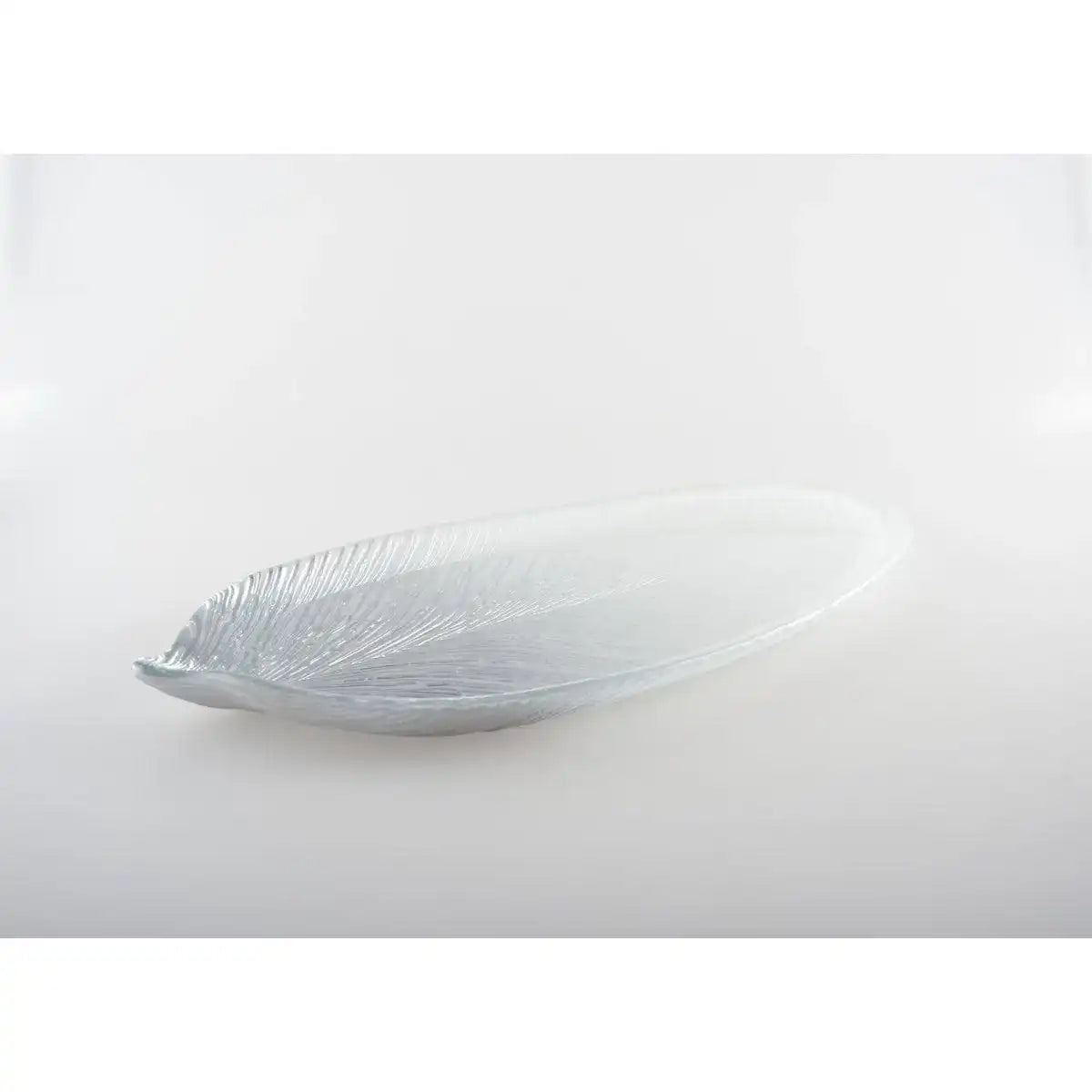 Silber -Abbau Blatt großes Modell 43x20x3.2 cm - HomeDesign Knaus
