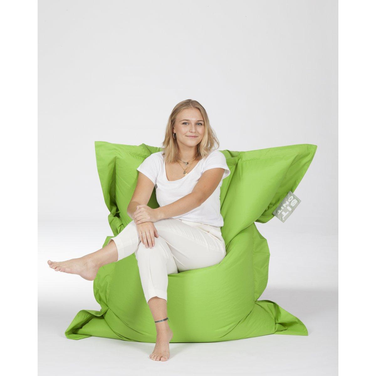 SITZBEUTEL - vert zitrone - HomeDesign Knaus