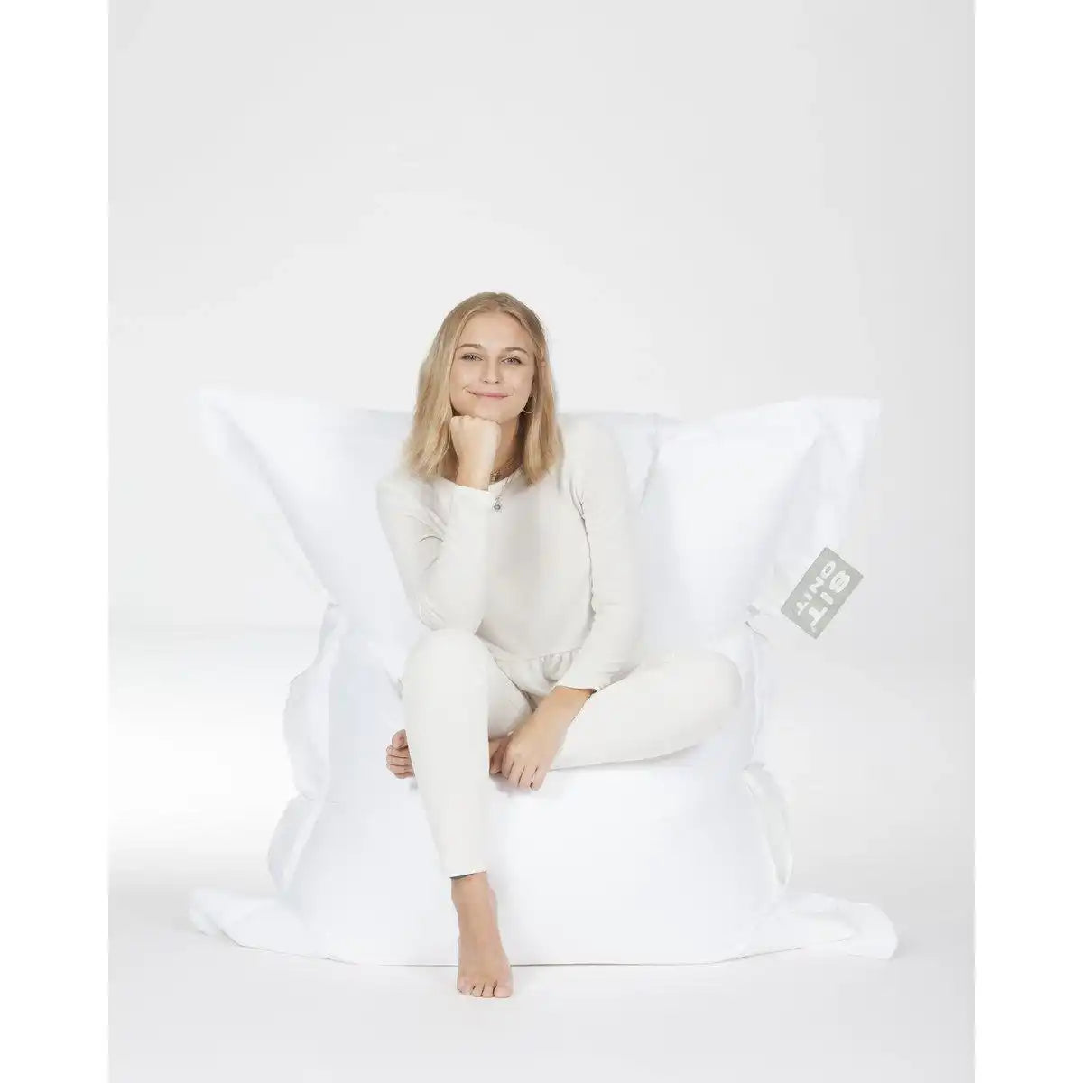 SITZBEUTEL - weiß - HomeDesign Knaus