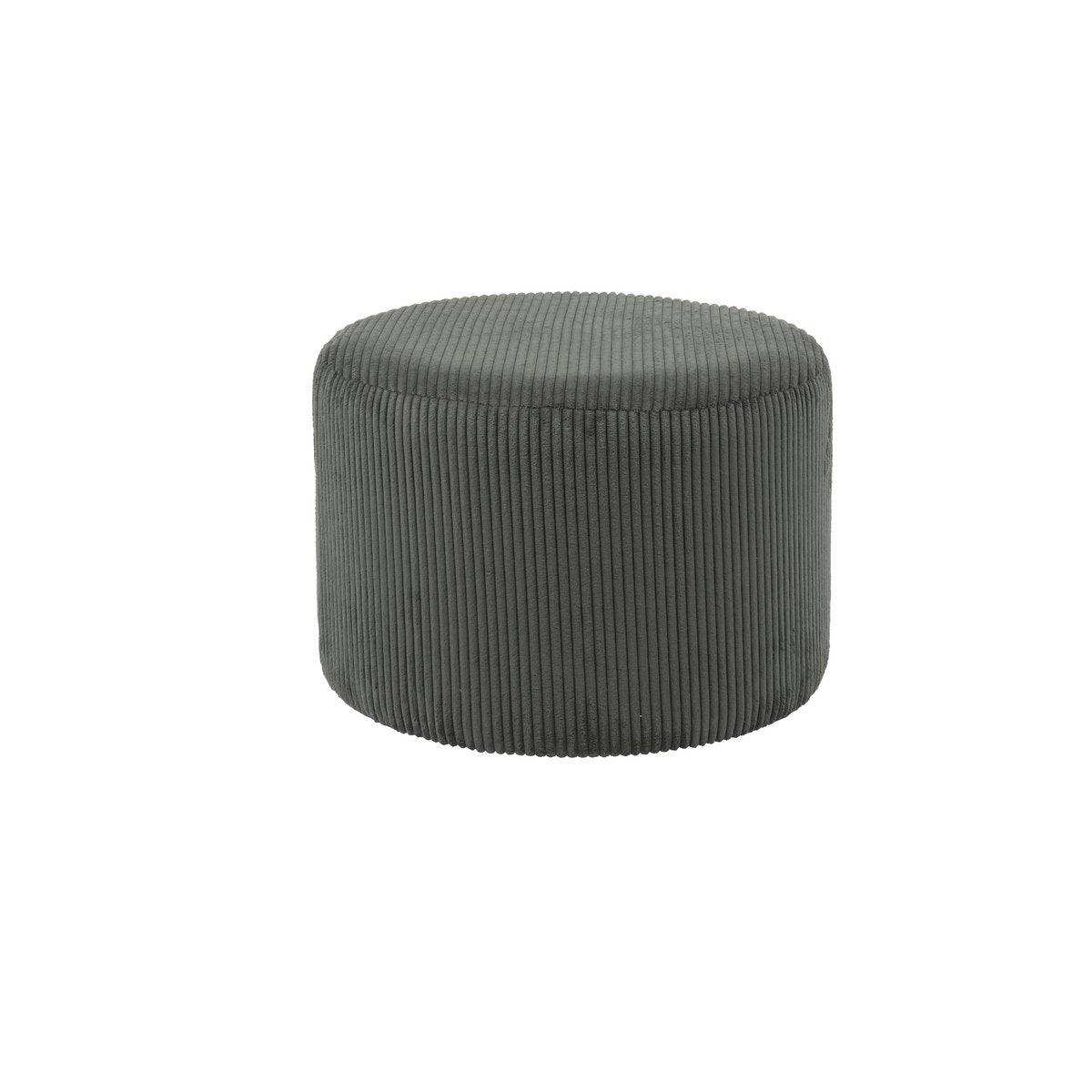 Sitzhocker Ø55 cm Dunkelgrau - HomeDesign Knaus