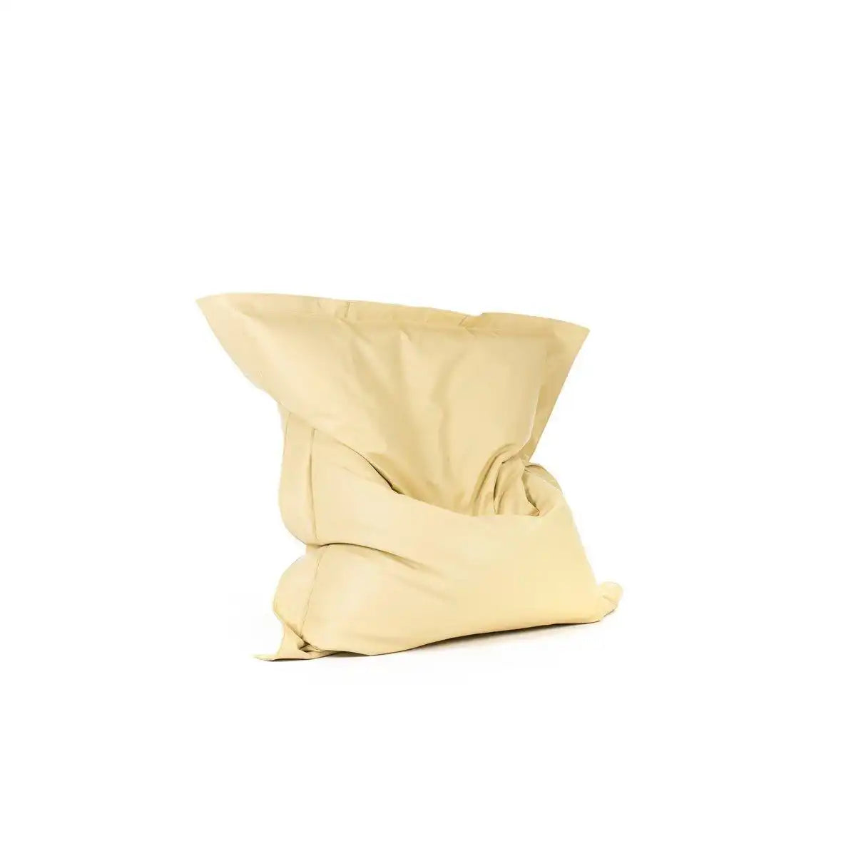 SITZSACK LEDEROPTIK - BEIGE - HomeDesign Knaus