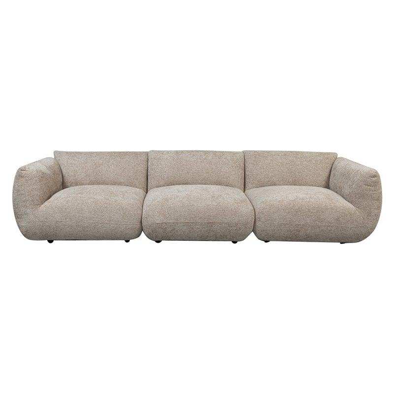 Sofa Amsterdam 4-Sitzer Latte - HomeDesign Knaus