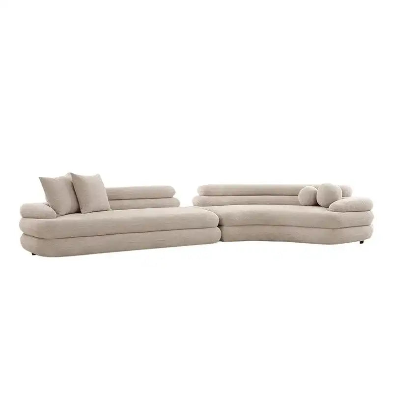 Sofa Cairo 6-Sitzer Beige - HomeDesign Knaus
