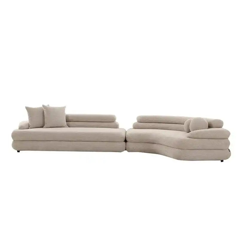 Sofa Cairo 6-Sitzer Beige - HomeDesign Knaus