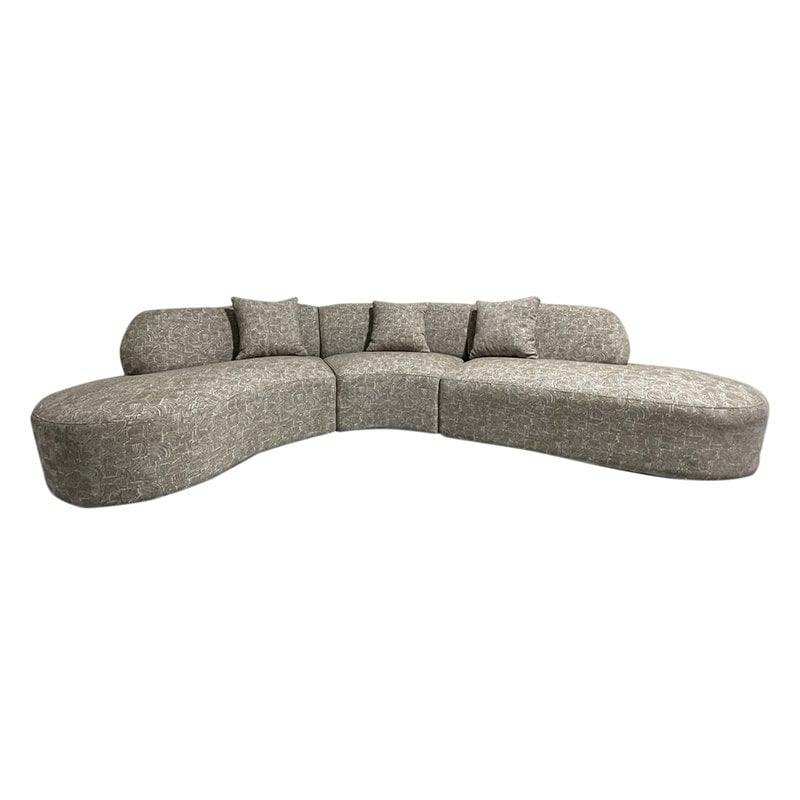 Sofa Marbella 4-Sitzer Safiya Natur - HomeDesign Knaus