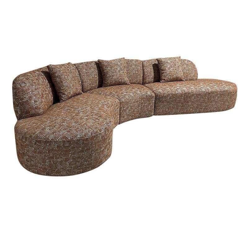 Sofa Marbella 4-Sitzer Safiya Terrakotta - HomeDesign Knaus
