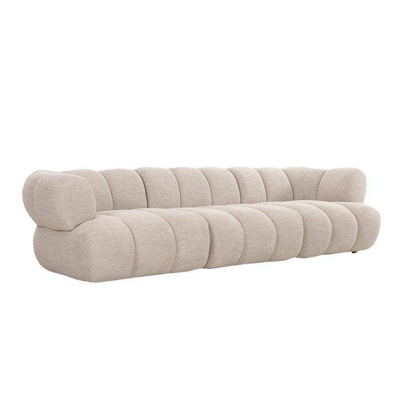 Sofa New York 4-Sitzer Beige - HomeDesign Knaus