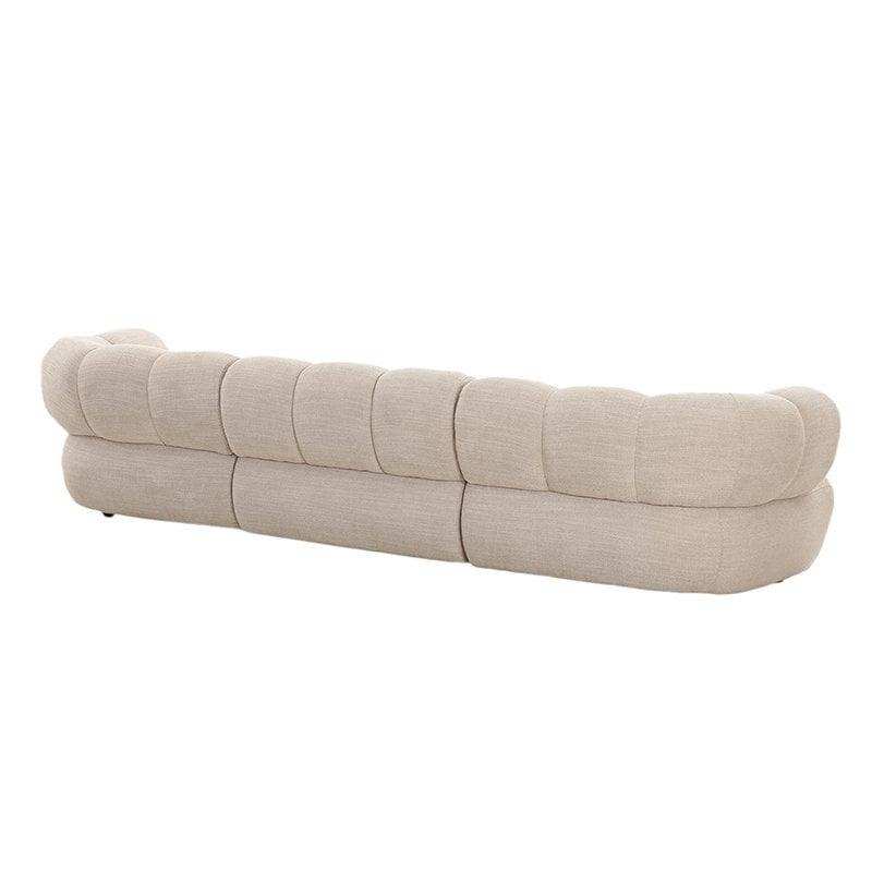 Sofa New York 4-Sitzer Beige - HomeDesign Knaus