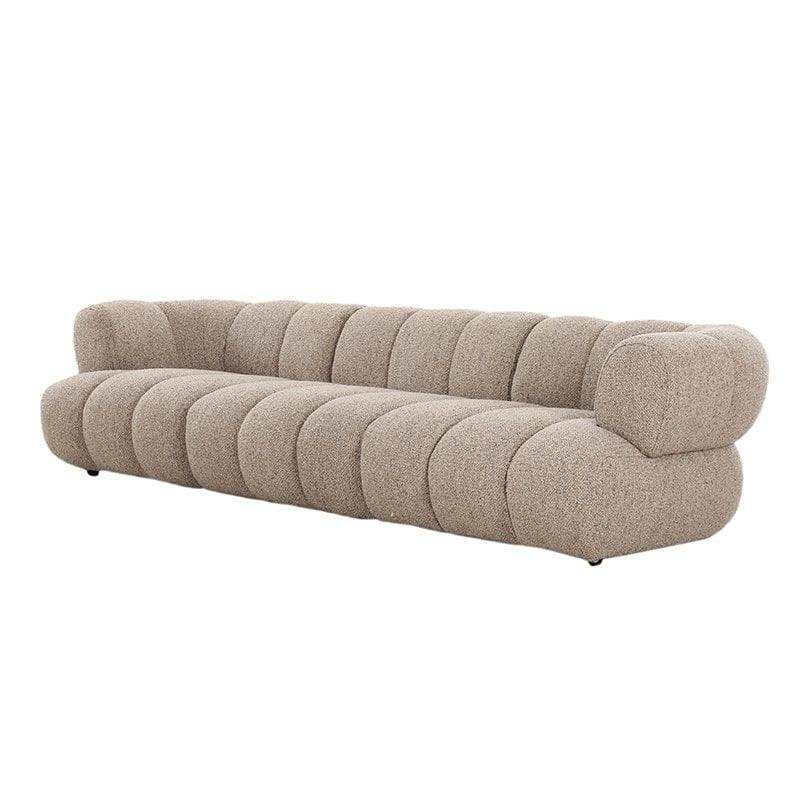 Sofa New York 4-Sitzer Sand Boucle - HomeDesign Knaus
