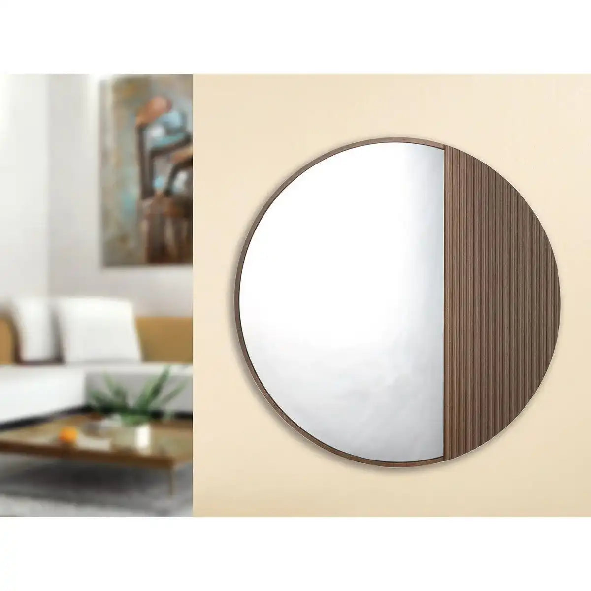 Spiegel rund Living H.70 cm - HomeDesign Knaus
