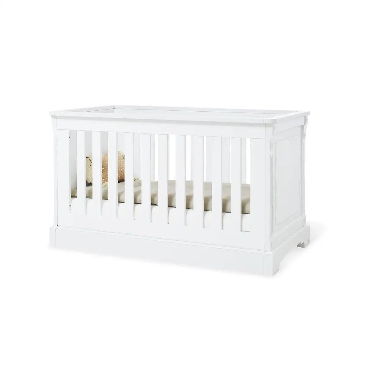 Starterset 'Emilia' extrabreit
2-teilig: Kinderbett, extra breite Wickelkommode - HomeDesign Knaus