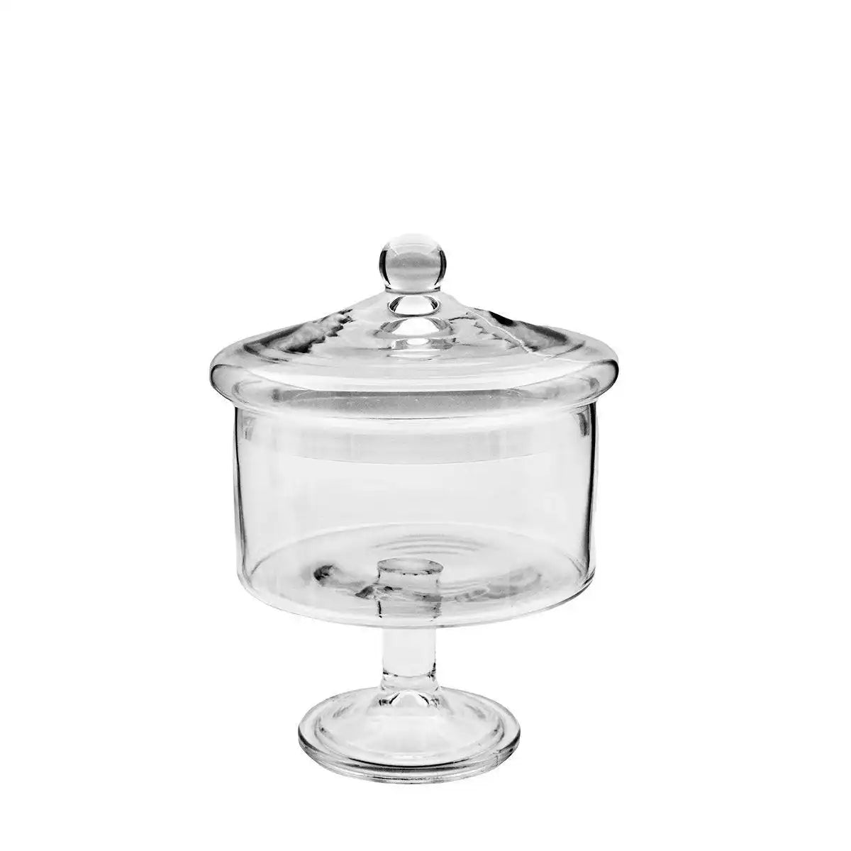 STEHENDER SÜSSIGKEITEN AUS GLAS 17X17X29CM - HomeDesign Knaus