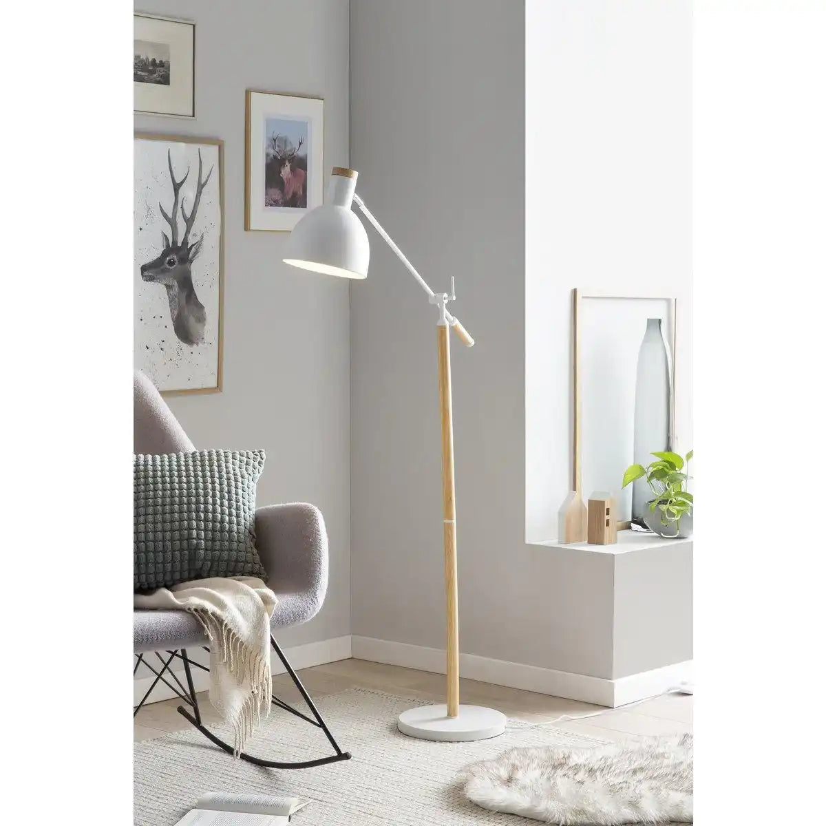 Stehlampe verstellbar - HomeDesign Knaus