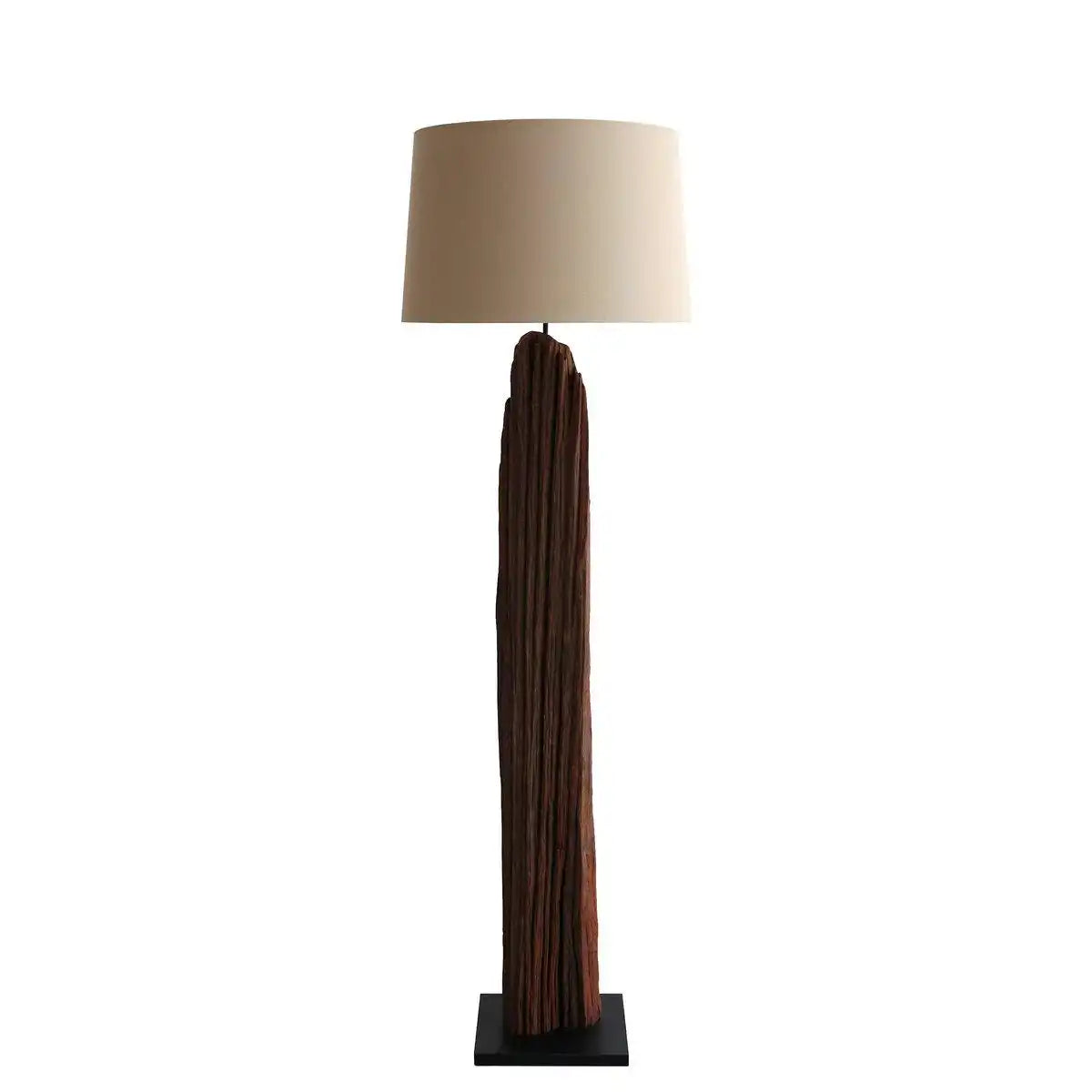 Stehleuchte Treibholz Natur/Weiß 175 cm - HomeDesign Knaus