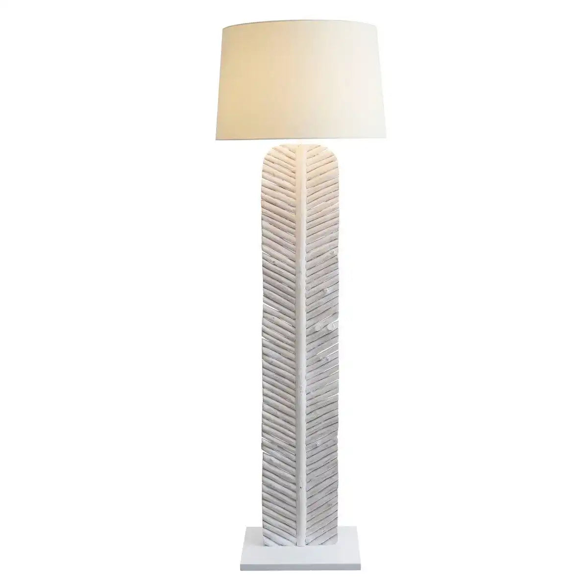 Stehleuchte Treibholz Weiß 175 cm - HomeDesign Knaus