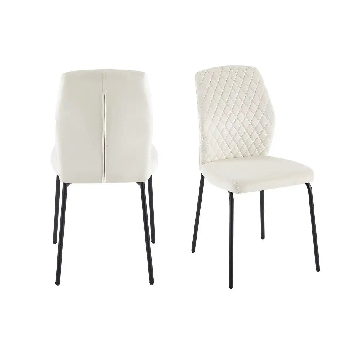 Stuhl 2er Set Beige - HomeDesign Knaus