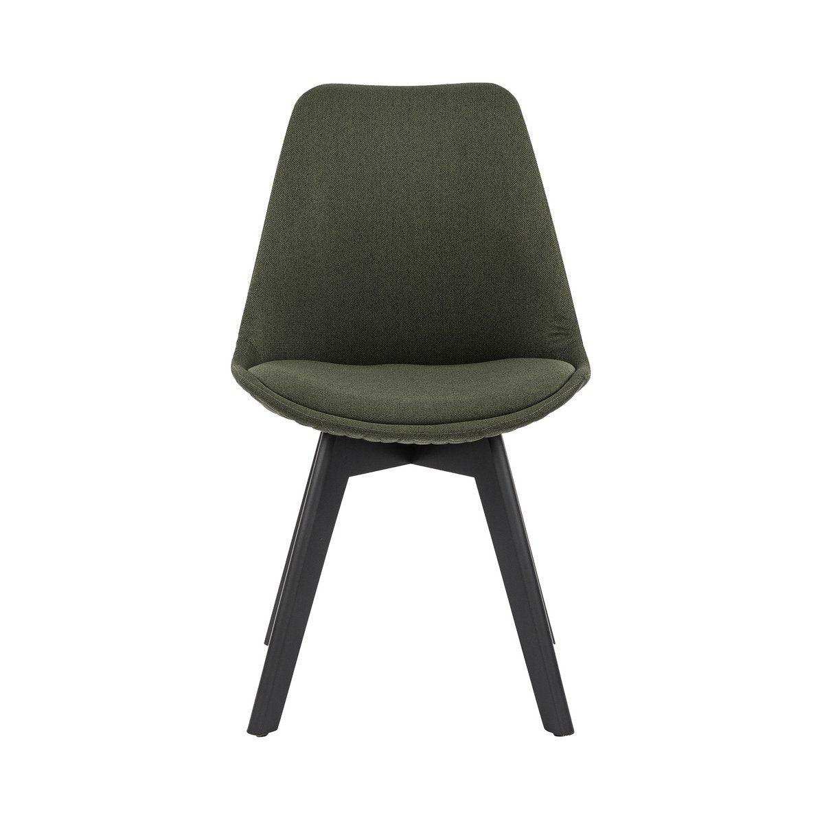 Stuhl 2er Set grün Textil - HomeDesign Knaus