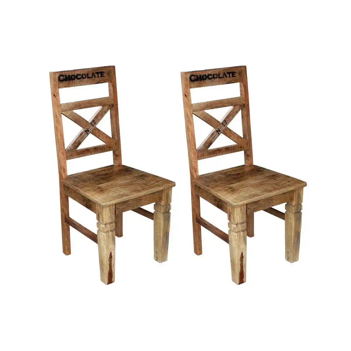Stuhl, 2er-Set - HomeDesign Knaus