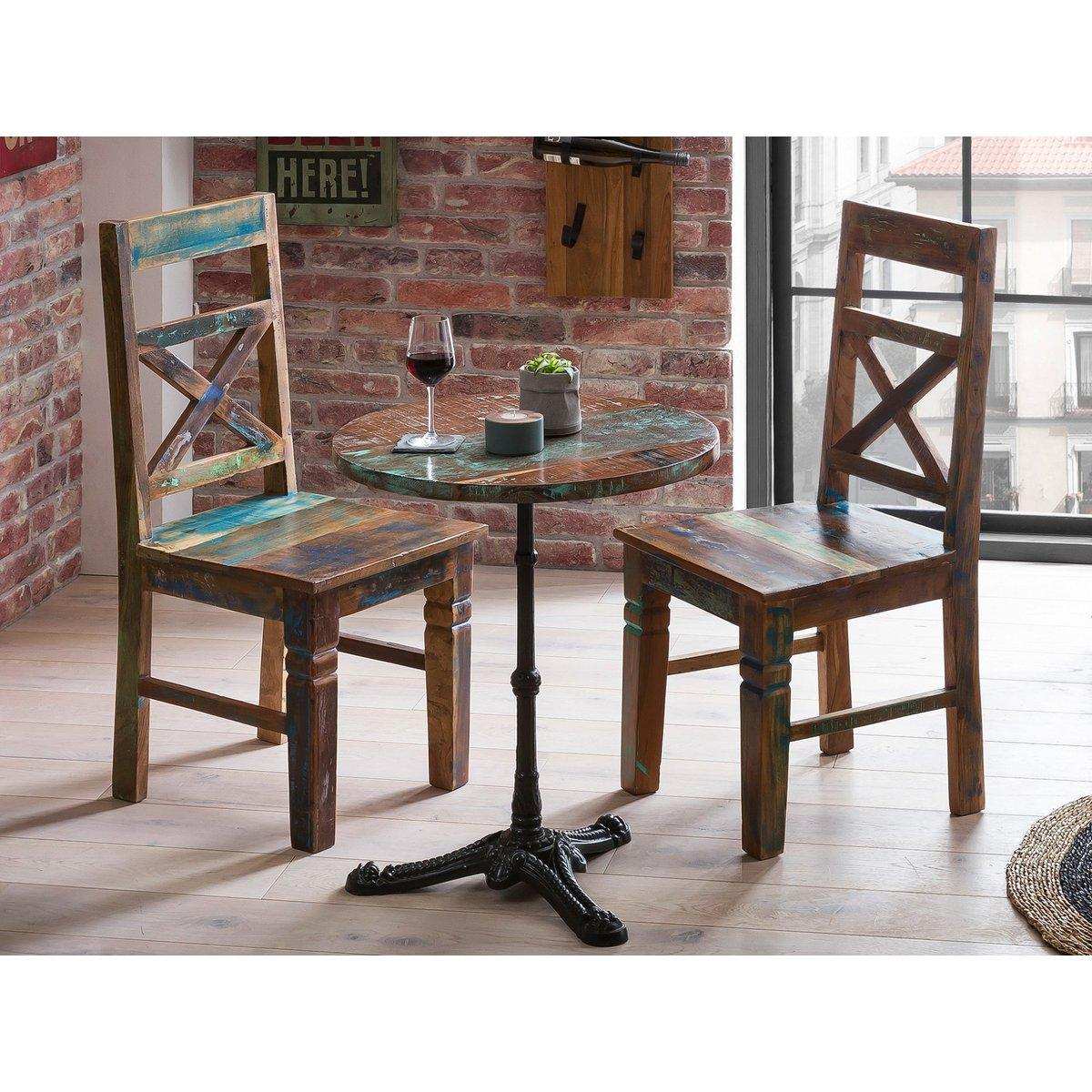 Stuhl, 2er-Set - HomeDesign Knaus