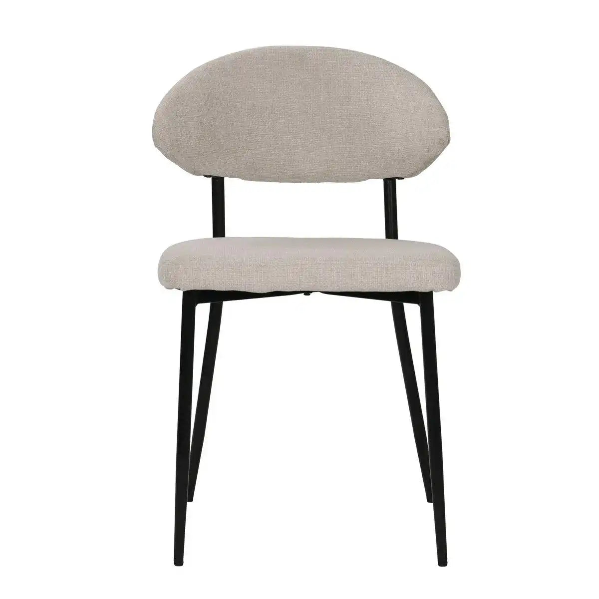 Stuhl 2er Set mit Strukturstoff - HomeDesign Knaus