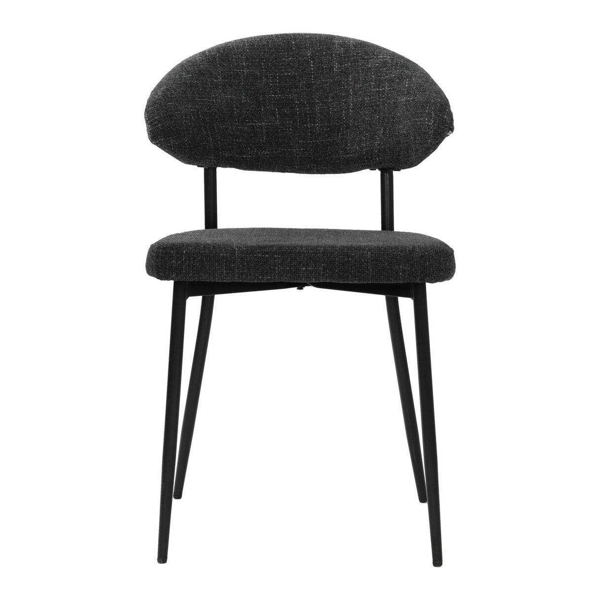 Stuhl 2er Set mit Strukturstoff - HomeDesign Knaus